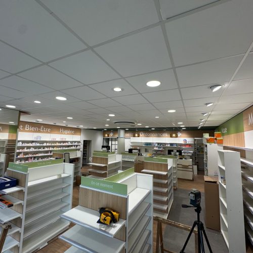 Eclairage pharmacie